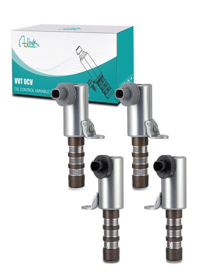 AULINK 4 PCS 917-197 917-198 OCV Oil Control Variable Valve Timing VVT Solenoid For 2011-2023 Ford Transit F150 Flex Edge Lobo Explorer Expedition Mustang Taurus,For Lincoln MKX MKS MKT MKZ AT4Z6M280A - Image 1