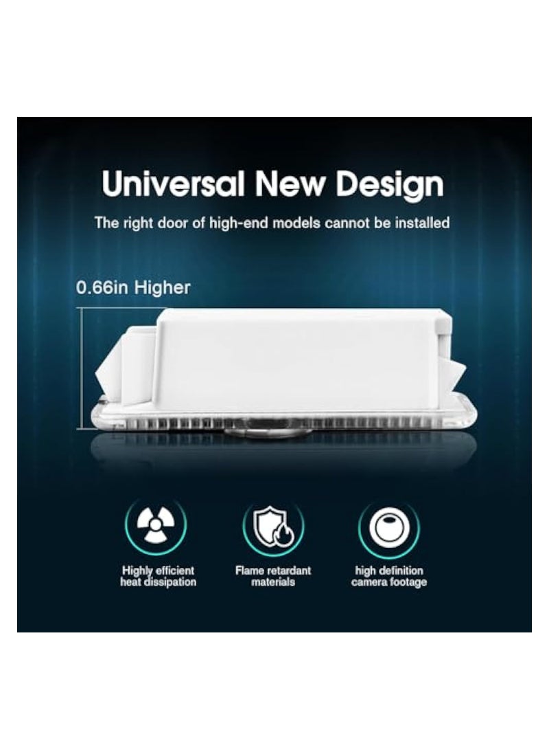 HD Glass Door Lights for 1/2/3/4/5/6/7/8 Series M/X/Z Cars Accessories, IP67 Waterproof Puddle Lights LED Welcome Lamps Door Entry Lighting LED Puddle Lights Car Door Illumination for BMW - Image 4