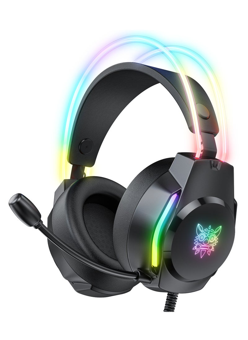 onikuma - X26 Head-Mounted Noise Reduction Computer Gaming Headset - Image 1