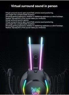 onikuma X26 Head-Mounted Noise Reduction Computer Gaming Headset  - Image 4