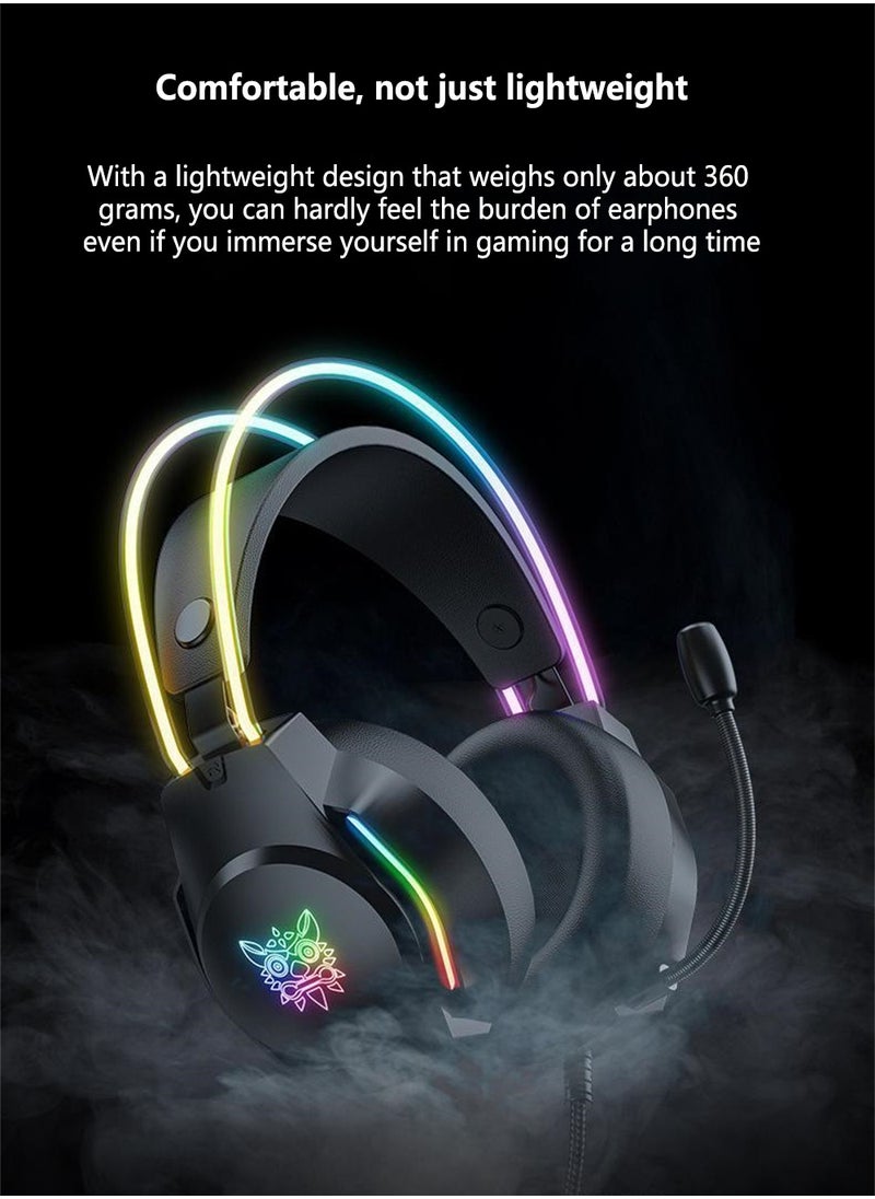 onikuma - X26 Head-Mounted Noise Reduction Computer Gaming Headset - Image 1