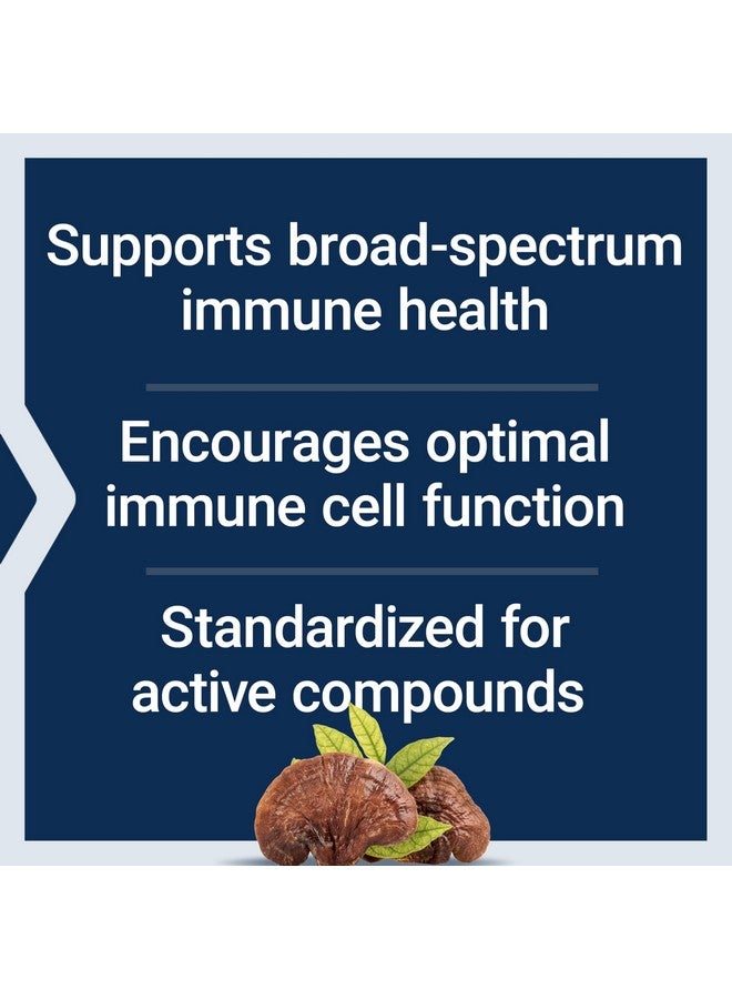 Life Extension Reishi Extract Mushroom Complex - Mushrooms Herbal Supplement for Immune Support - Ganoderma Lucidum Extract - Gluten-Free, Non-GMO, Vegetarian - 60 Capsules - Image 4