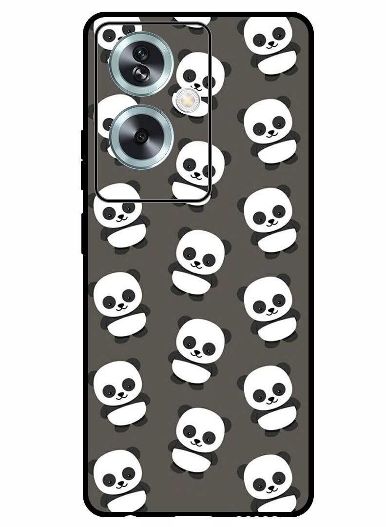 Theodor Protective Case Anti Scratch Shock Proof Bumper Cover For Oppo A2 Panda - Image 1