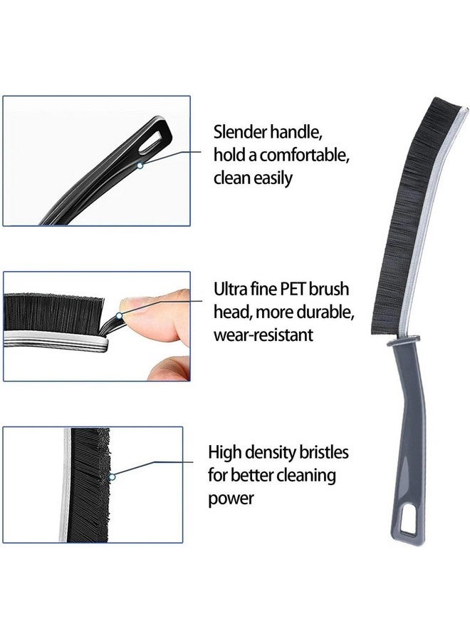 ROKTRY 6 pcs Crevice Cleaning Brush, Hard-Bristled Cleaning Brush Tool, for Kitchen Surfaces, Window Slots Dead Corners, Tiles & Faucetsr, Bathroom Gap - Image 3