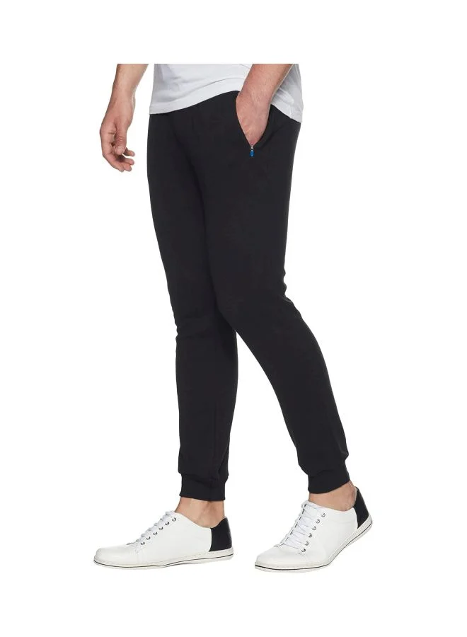 JOCKEY Jockey AM02 Men Super Combed Cotton Rich Slim Fit Joggers with Zipper Pockets