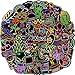 Jyu Daam 150 Pcs Cool Neon Sign Vinyl Stickers for Kids Teens Waterproof Water Bottle Stickers Pack for Laptop Phone Case Guitar Skateboard Helmet Bike Car Decals School Carnival Party Favors Supplies - Image 2