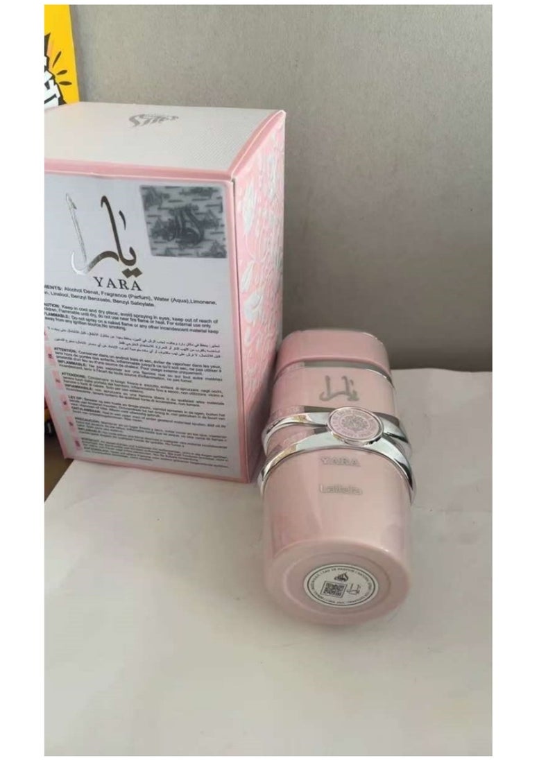 Yara - Lattafa Yara Perfume for Women – Sweet Vanilla, Fruity & Floral Gourmand Fragrance – Long-Lasting 100ml EDP - Image 1