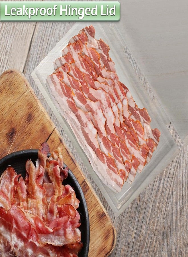 Home-X Bacon Saver - Plastic Airtight Bacon Container - BPA-Free, Dishwasher Safe, Leak-proof Bacon Storage Container for Fridge - Easy to Use Bacon Keeper for Home or Travel - Image 5