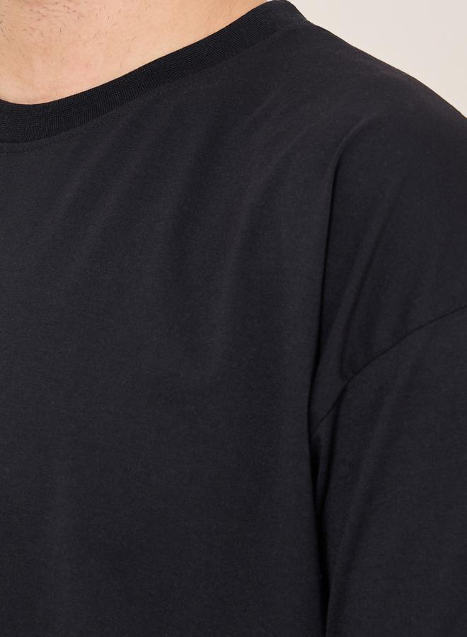 Styli Oversized Back Slogan T-Shirt  - Image 4