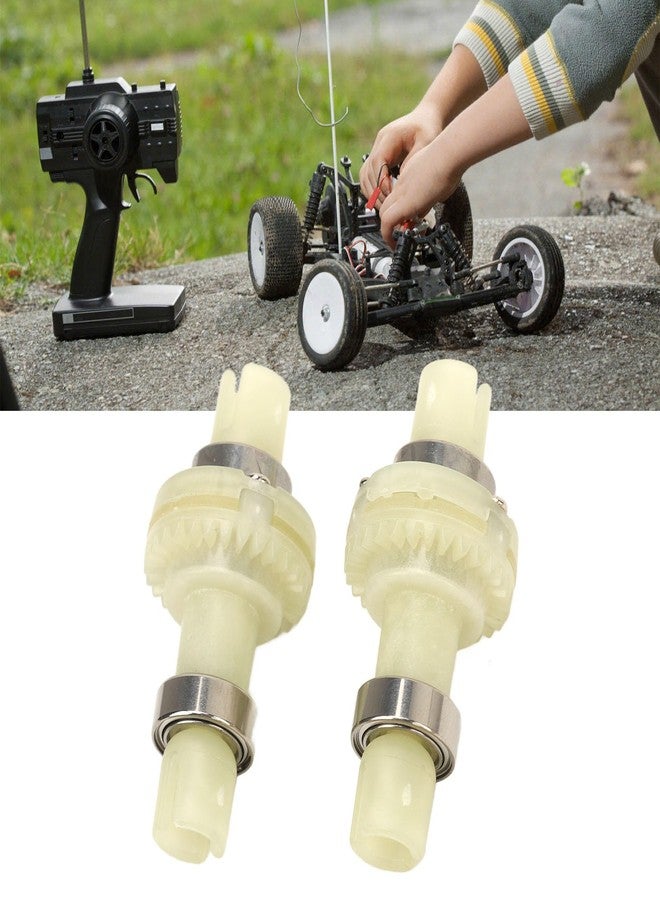 Jauarta RC Car Differential with Bearing for WLtoys New K969, 2pcs, DIY Easy to Install, Plastic & Stainless Steel, 2 Mounts Included - Image 2