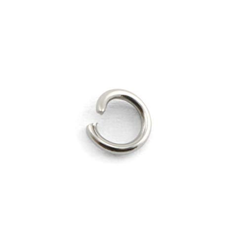 Tegg Open Jump Ring 500PCS 5mm Siver 304 Stainless Steel Open Jump Ring Connectors for Jewelry DIY Finding - Image 2