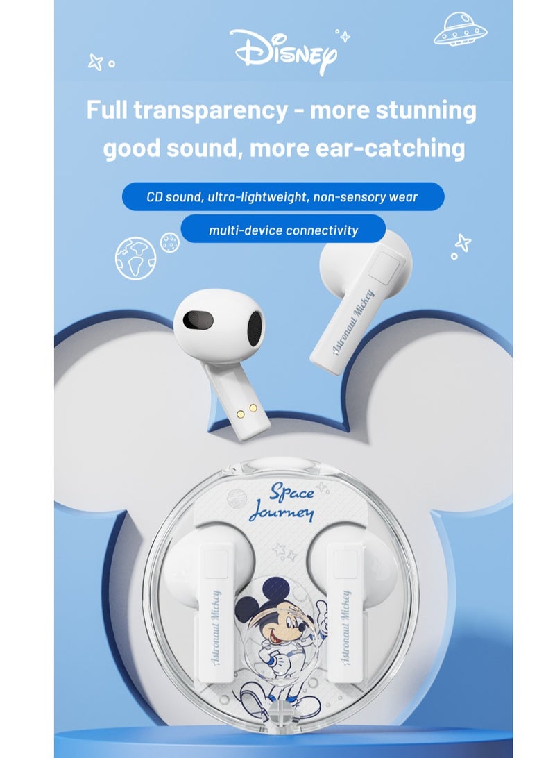 ديزني LK11 سماعة بلوتوث مكبر صوت بلوتوث 5.3 كامل باس رياضي عمر بطارية طويل للغاية الراقية في الأذن الحد من الضوضاء - Image 3