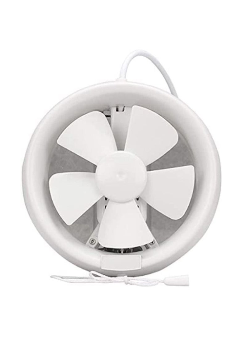 MODI - Standard Kitchen Extractor Fan 22W 8inch Silent Fan With Window Extraction Ventilation Fan Bathroom Kitchen Bathroom Wall Mounted Ceiling - Image 1