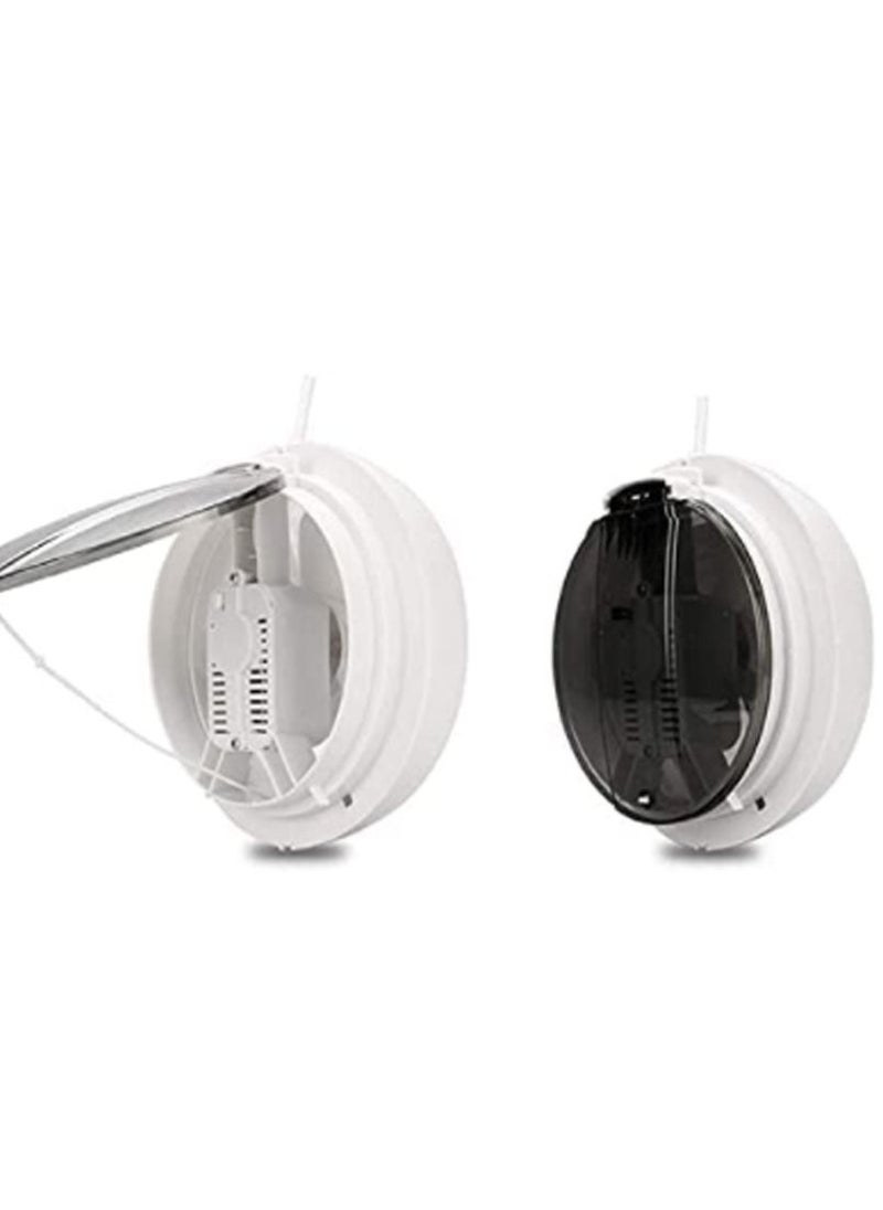 MODI - Standard Kitchen Extractor Fan 22W 8inch Silent Fan With Window Extraction Ventilation Fan Bathroom Kitchen Bathroom Wall Mounted Ceiling - Image 1