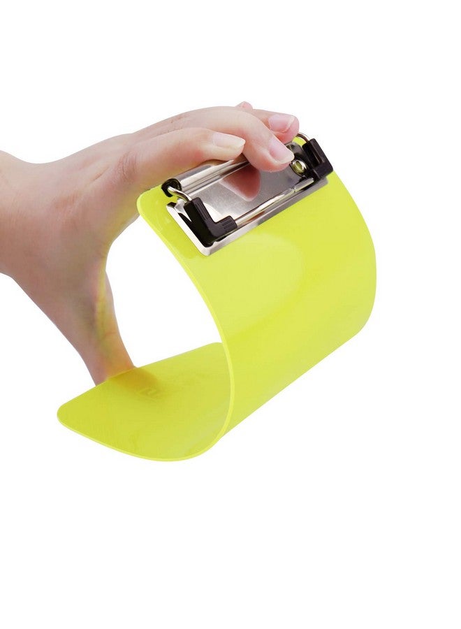 Mity Rain Plastic Colorful Mini Clipboard Pretty Cute Clipboard Memo Size Pocket Clip Boards 4.7X7.3 Inch A6 Clipboards For Classrooms Offices Restaurants Doctor Offices Set Of 5 - Image 3