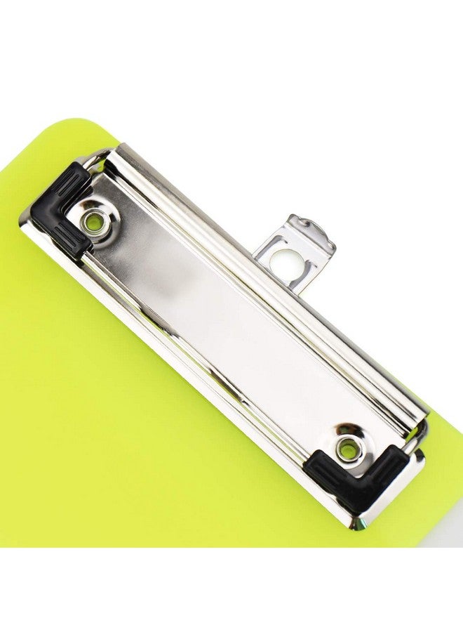 Mity Rain Plastic Colorful Mini Clipboard Pretty Cute Clipboard Memo Size Pocket Clip Boards 4.7X7.3 Inch A6 Clipboards For Classrooms Offices Restaurants Doctor Offices Set Of 5 - Image 2