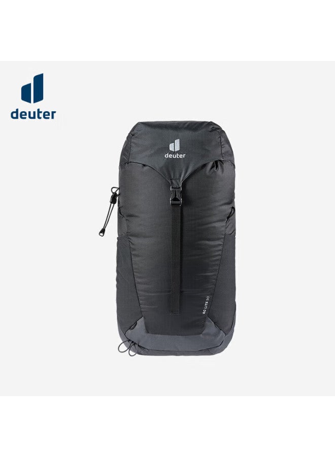 Deuter Rac Lite Firefly Lightweight Hiking Outdoor Backpack Travel Light Mountaineering Double Shoulder Bag Obsidian Black 30l - Image 1