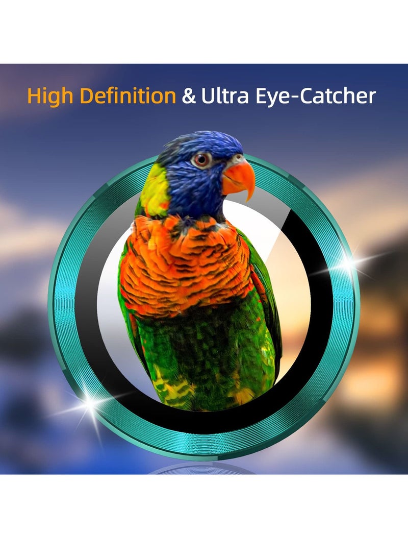 BORTONY Galaxy S23 Ultra Camera Lens Protector Tempered Glass Accessories Aluminum Edge Scratch Resistant Case Friendly for Samsung Galaxy S23 Ultra - Image 5