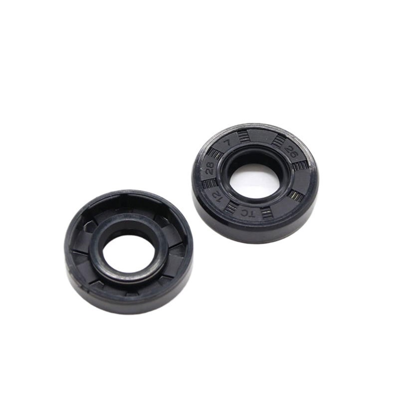 Nitrile Rubber Skeleton Oil Seal 8x15x8mm Rotary Shaft Lip Seal 10 Pieces - Image 2