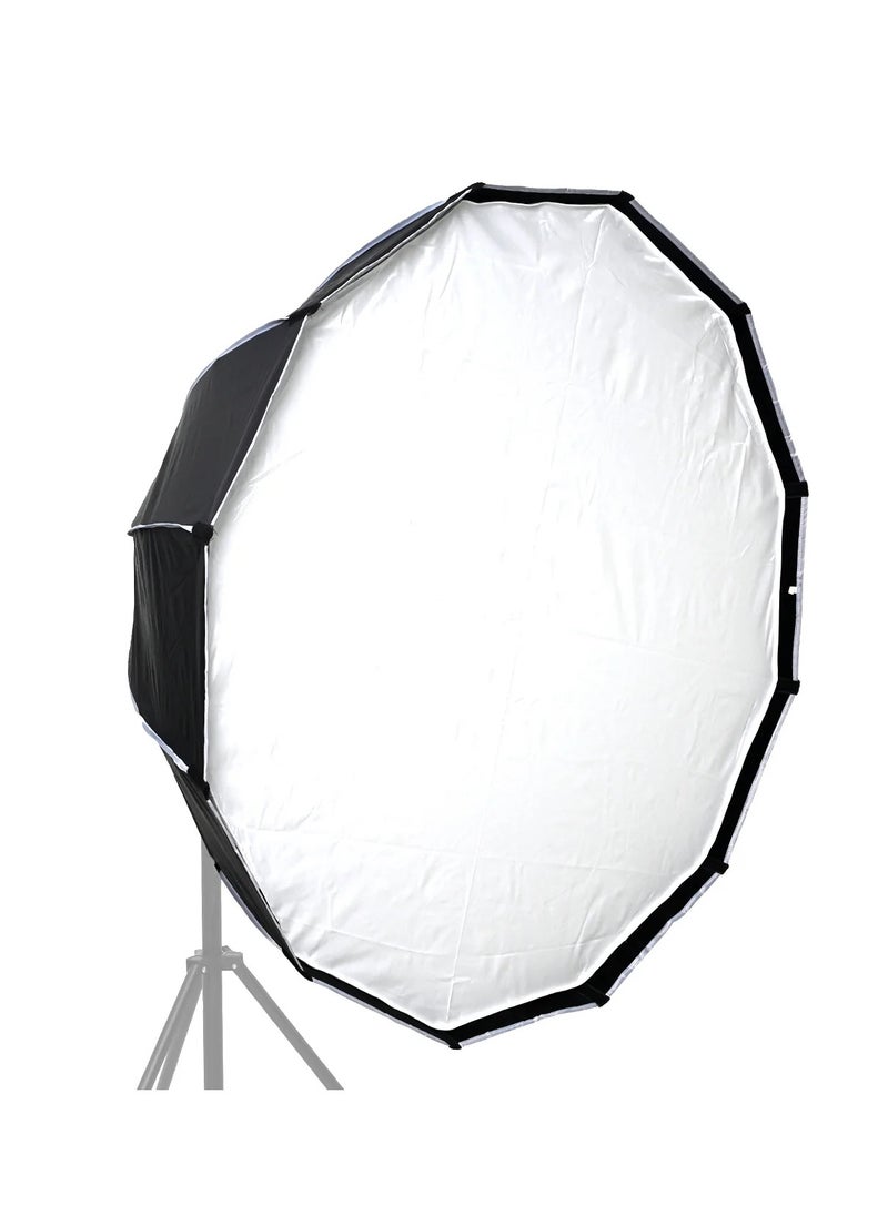 GenPro - Parabolic Studio Lighting 120cm with Grid (SL-120): Expansive parabolic reflector with grid for wide coverage and control, 120cm. - Image 1