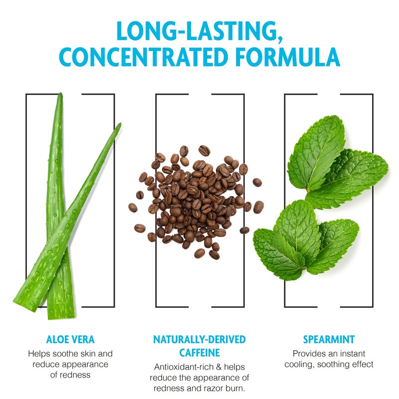 Pacific Shaving Company Caffeinated Aftershave, Men's Grooming Product - Antioxidant Daily Face Lotion + After Shave - Soothing Aloe & Spearmint Post Shave Balm for Sensitive Skin (3.4 Oz) - Image 3