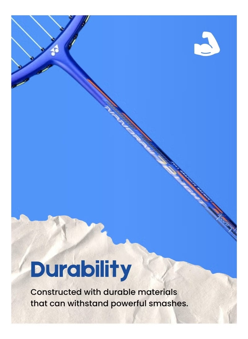 Yonex Nanoray 72 Light Strung Badminton Racquet | Ultra-Light 5U Graphite | Aero-Box Frame | Perfect for Speed and Intermediate Players - Image 2