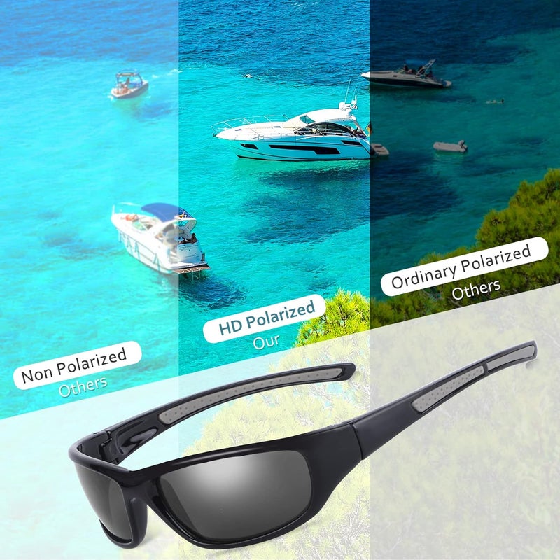 Duduma Sports Polarized Sunglasses for Men Women Baseball Cycling Golf Fishing Sun Glasses UV Blocking Tr8116 - Image 2