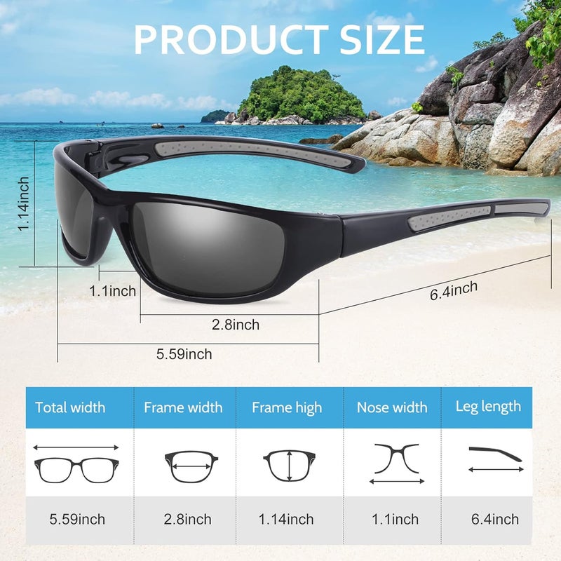 Duduma Sports Polarized Sunglasses for Men Women Baseball Cycling Golf Fishing Sun Glasses UV Blocking Tr8116 - Image 5
