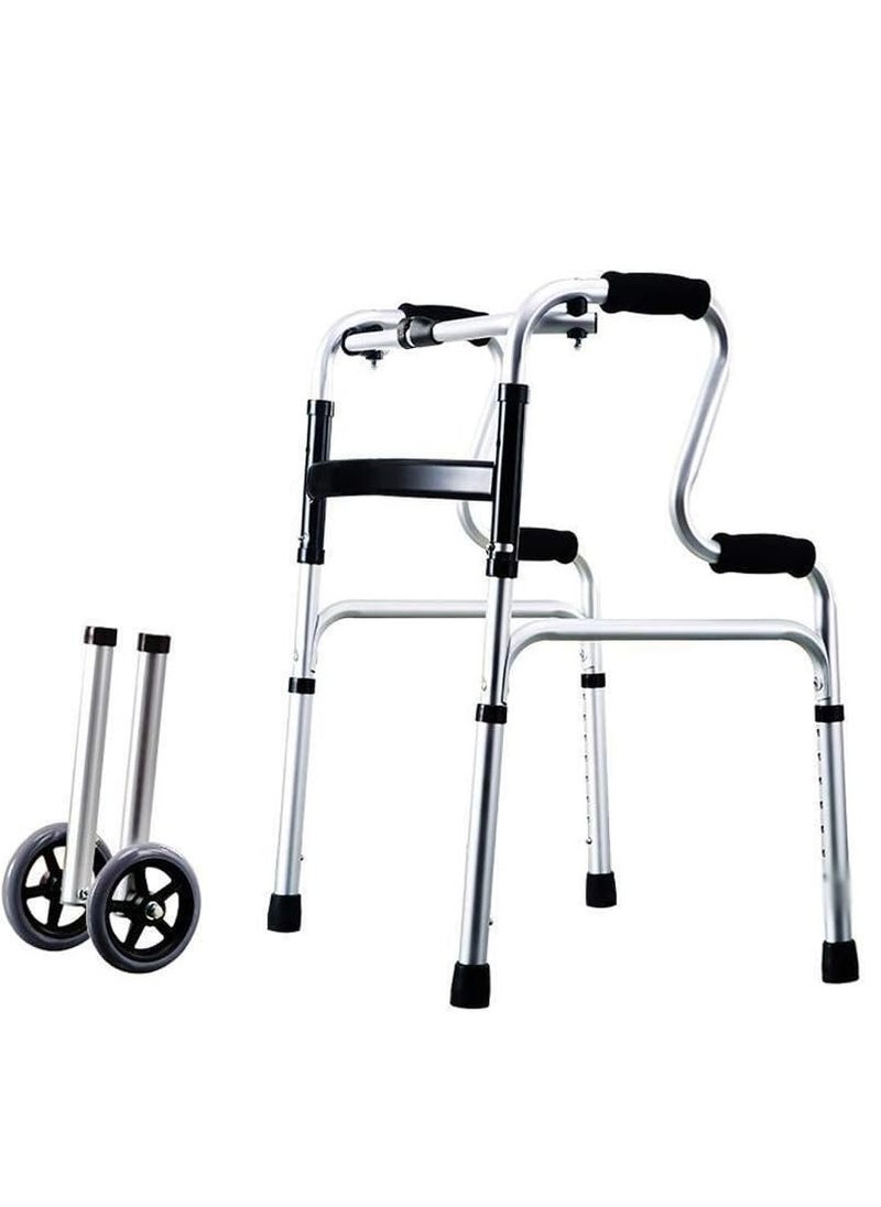 Yameem Walker fracture crutches old man cane four-legged crutches non-slip walker crutches assisted walking for the elderly  - Image 1