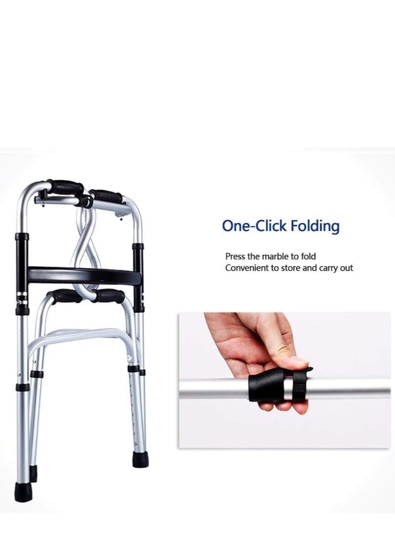 Yameem Walker fracture crutches old man cane four-legged crutches non-slip walker crutches assisted walking for the elderly  - Image 3