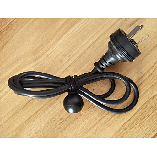 Sfemn Ball Bungee Cords 50 Pack, 5 Inch Black Tie Down Cords for Tarp, Canopy Shelter, Wall Pipe, Heavy Duty Bungie Cord Balls Canopy Tarp Tie Down Bungee Balls - Image 2