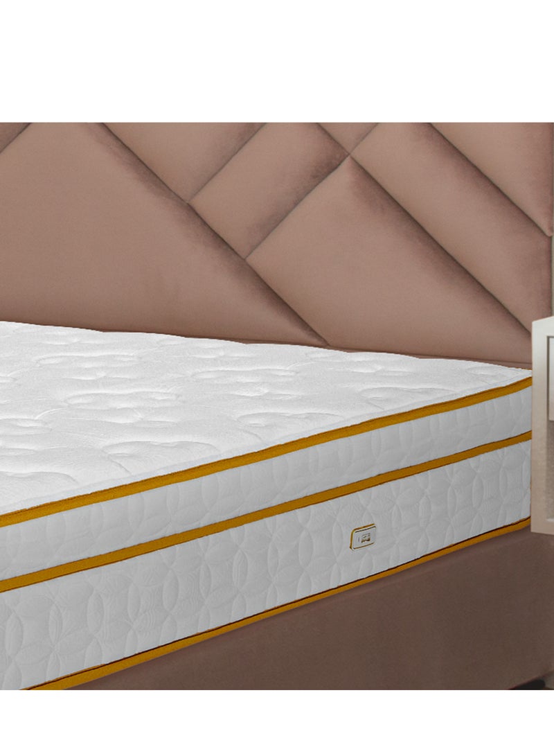 Back Care B03 Plus Mattress – Medium Pressure, Dual Pocket Spring Layers, Luxurious Velvety Fabric for Superior Comfort and Support, Ideal for Weights Between 75-120 kg, 200x180x35 cm - Image 3