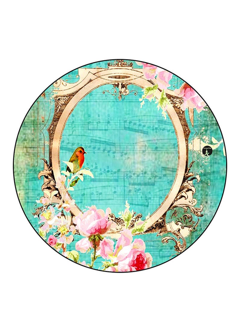 RKN Vintage Art Printed Mouse Pad Multicolour