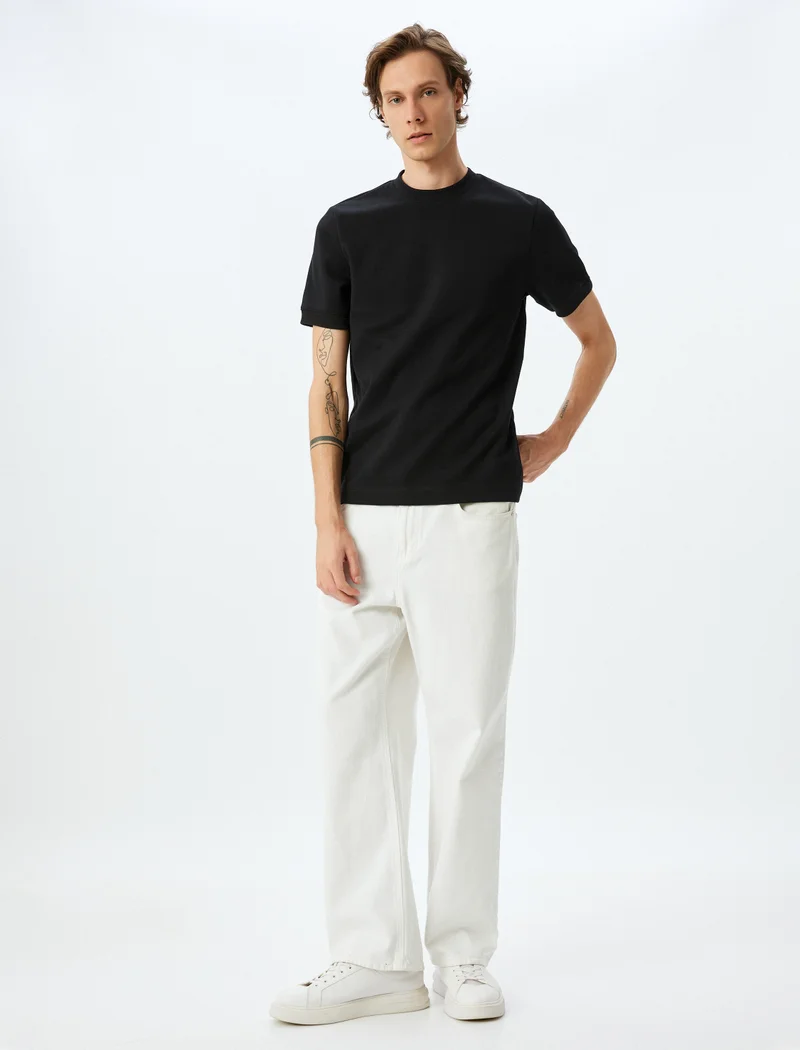 كوتون Boxy Fit T-Shirt