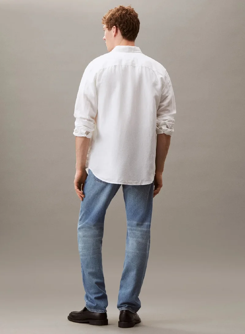 CALVIN KLEIN Linen Cotton Shirt