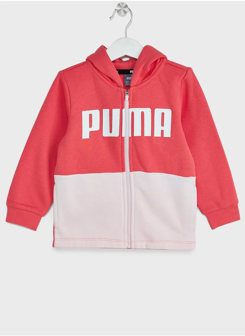 PUMA Infants Minicats Colorblock Joggers Fl
