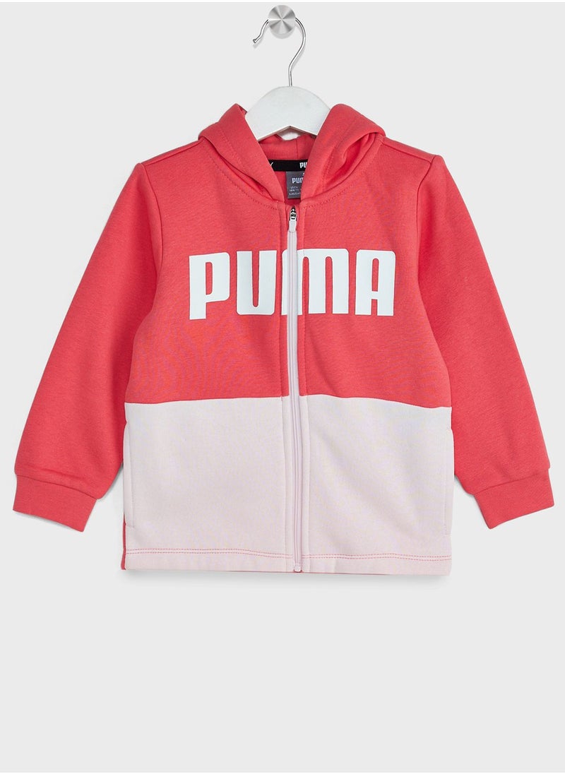 PUMA - Infants Minicats Colorblock Joggers Fl - Image 1