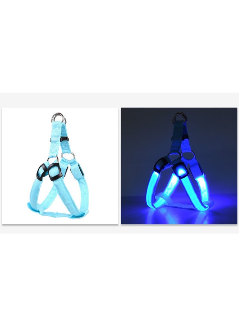 حزام مضيء بتقنية LED للقطط والكلاب مع ثلاثة تأثيرات إضاءة قابلة للتعديل - Image 1