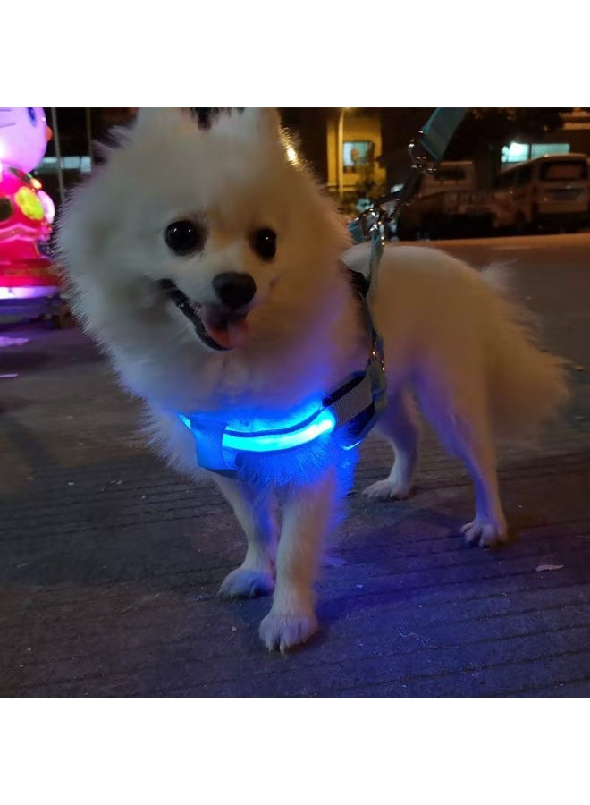 حزام مضيء بتقنية LED للقطط والكلاب مع ثلاثة تأثيرات إضاءة قابلة للتعديل - Image 2