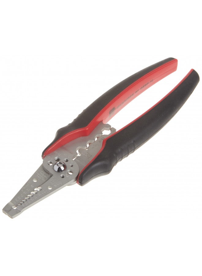 Gardner Bender GESP-70 Professional Grade ArmorEdge 3-in-1 Wire Stripper/Crimper/Cutter, Stainless Steel, 22-10 AWG , Black - Image 2