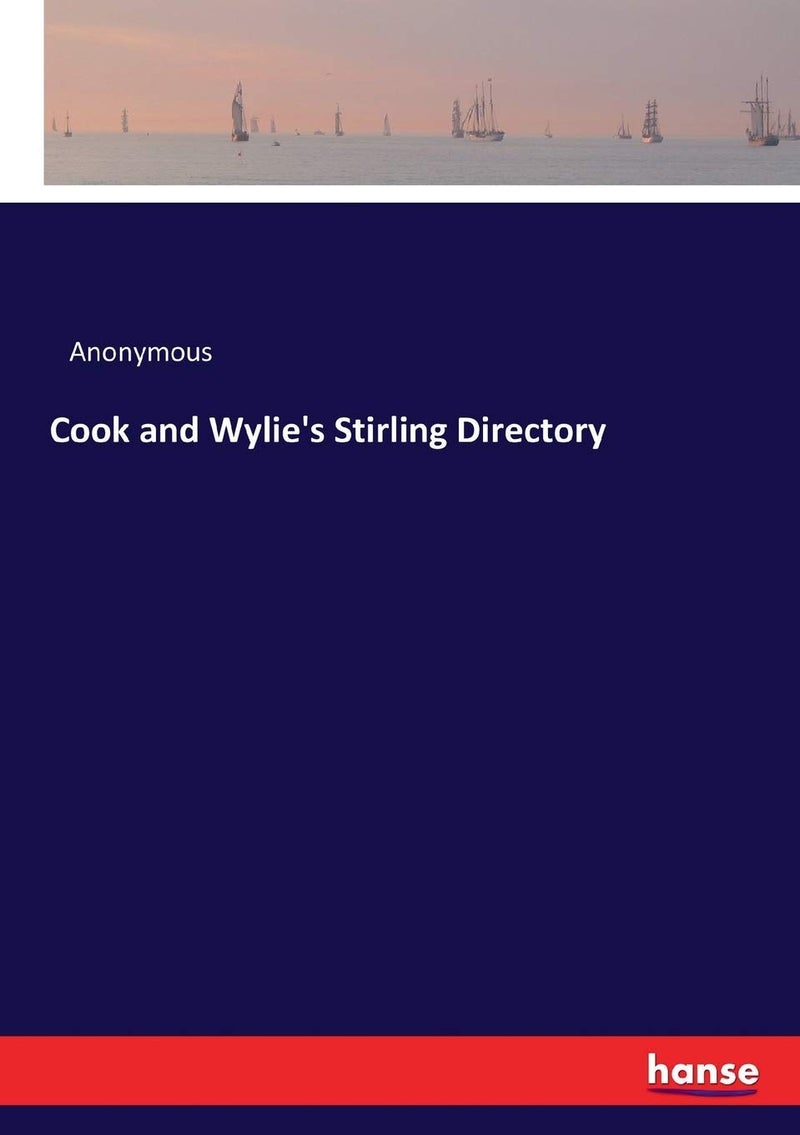 Cook and Wylie's Stirling Directory - Image 1