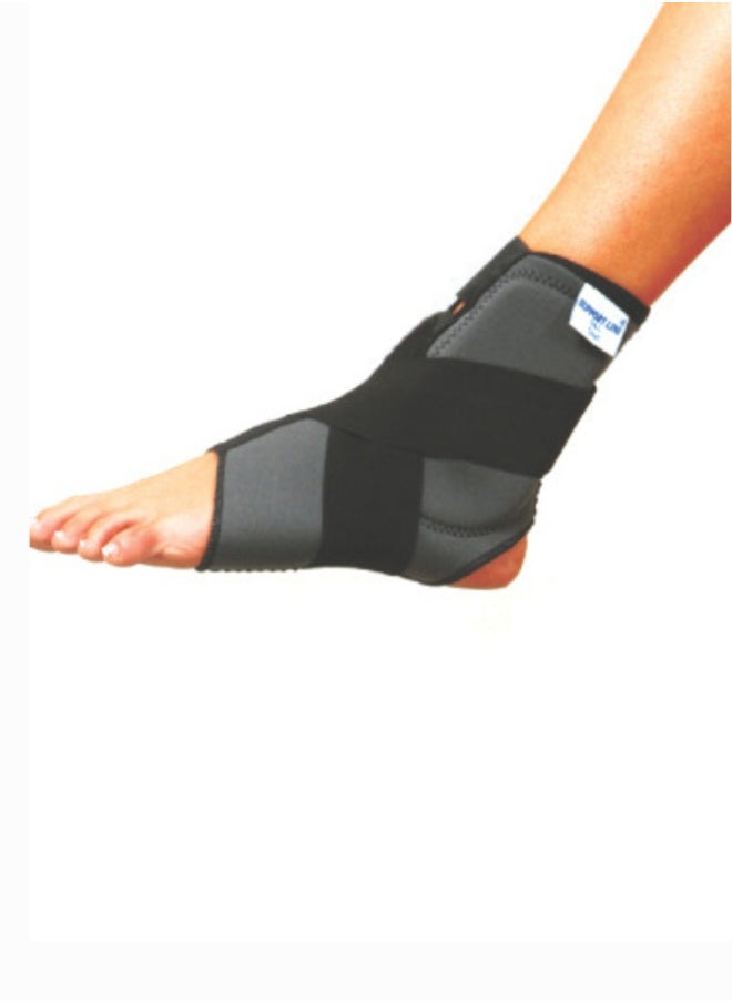 AID PLUS Ankle Stabilizer With Ligament Support (Large) - Advanced Ankle Support For Enhanced Stability And Recovery - Sku: 60050 