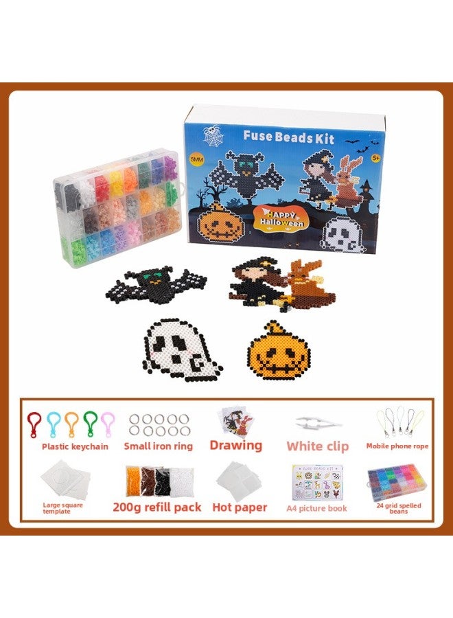 Pea Diy Handmade Creative Robot Children's Educational Toys Pea 24 Box Gift Set-Color: Series - Image 1