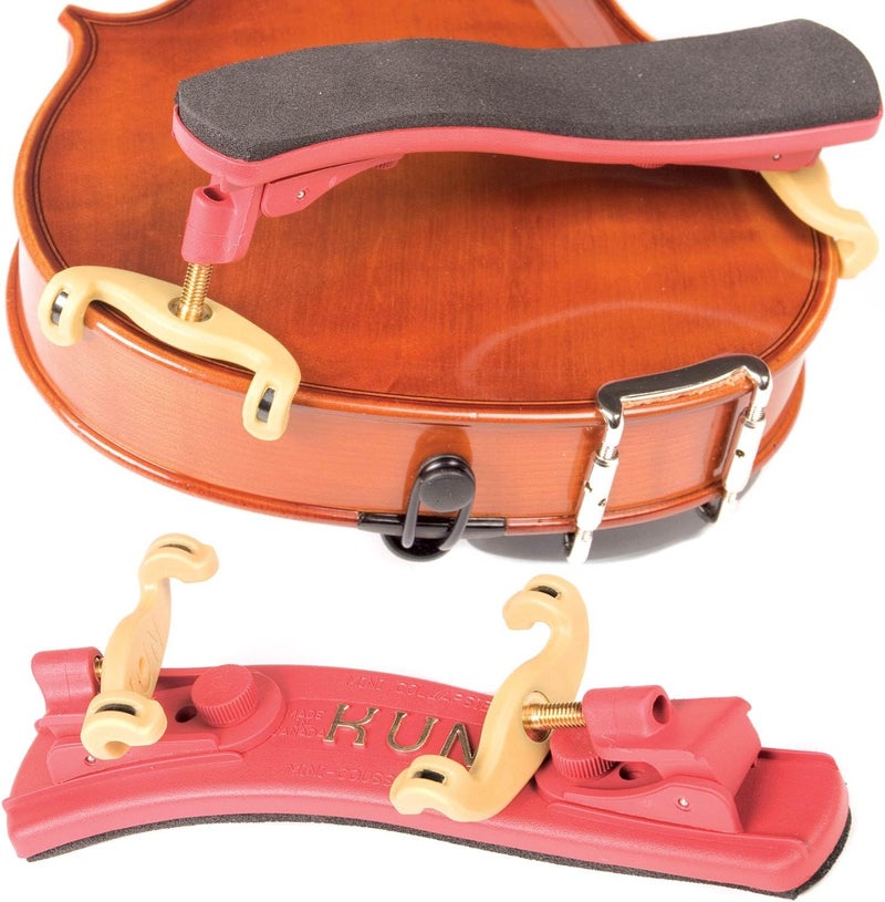 Kun Shoulder Rest - Collapsible Mini: Red - Image 3