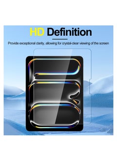 Digipace 2 Pack Tempered Glass Screen Protector for New iPad Pro 11-Inch  M4 2024, 5th Gen, HD Clear 9H Hardness Screen Guard  - Image 5