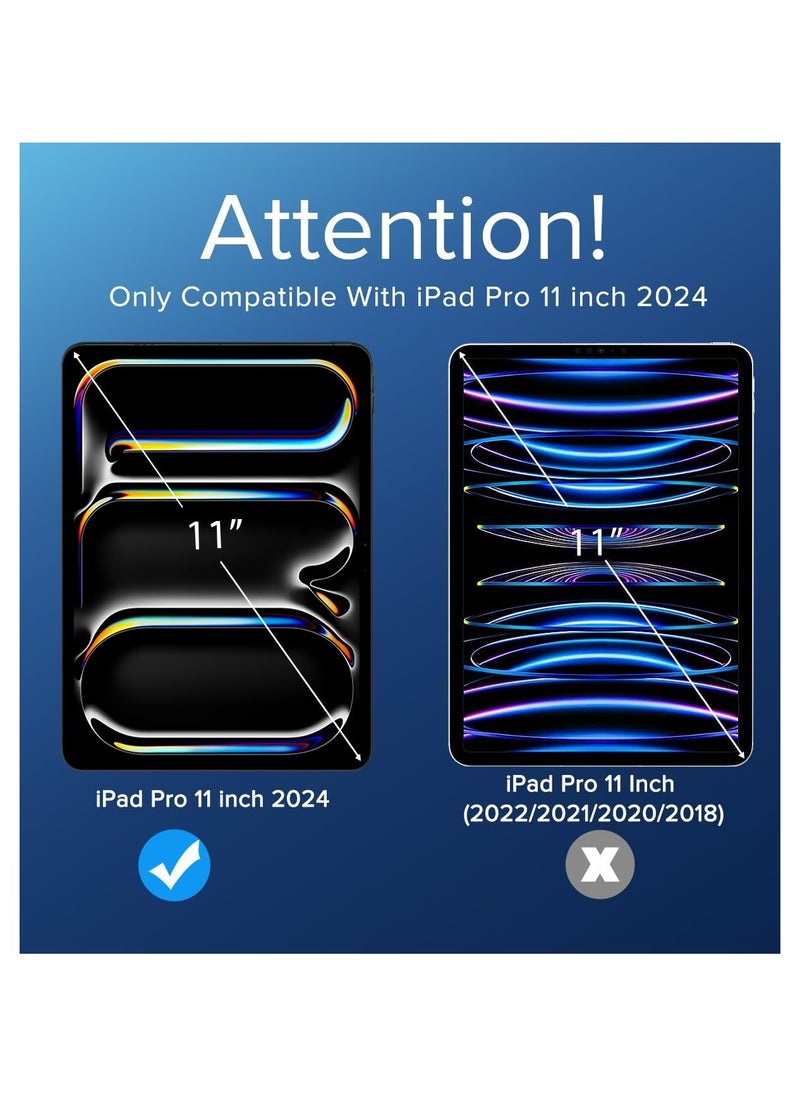 Digipace 2 Pack Tempered Glass Screen Protector for New iPad Pro 11-Inch  M4 2024, 5th Gen, HD Clear 9H Hardness Screen Guard  - Image 2