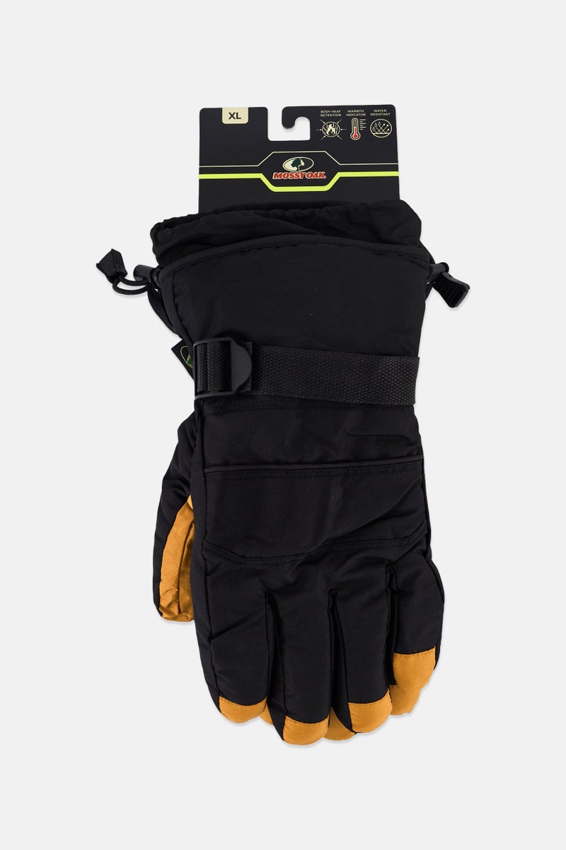 Mossy Oak قفازات تزلج منسوجة للنساء، زوج واحد، أسود - Image 2