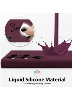 Houmt Samsung Galaxy S24 Ultra Case Soft Silicone Gel Rubber Anti Scratch S24 Ultra Cover Shockproof with Inside Microfiber Lining Protective Case for Samsung Galaxy S24 Ultra 6.7"  - Image 4