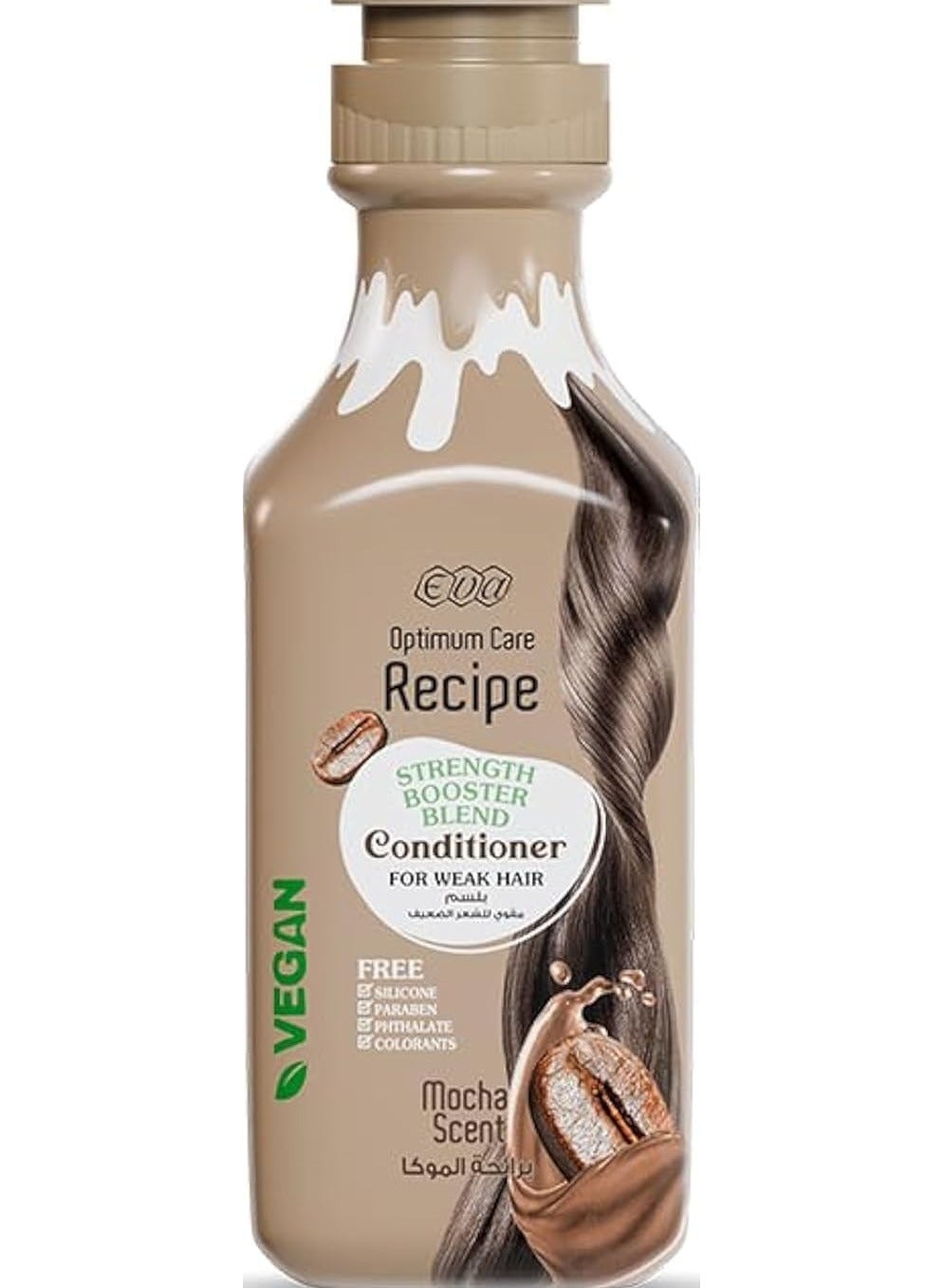 Eva Optimum Care Recipe Conditioner Hair Strength Booster Blend Mocha Scent - 350 Ml