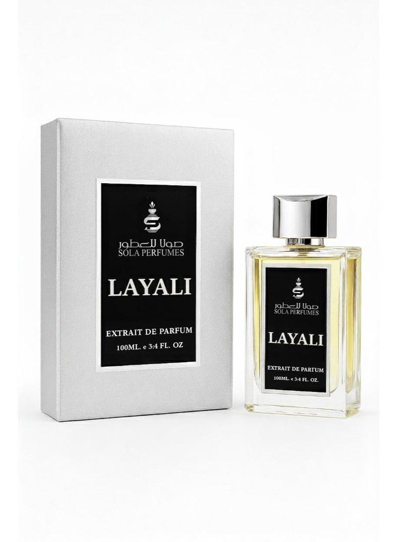SOLA Layali  (Unisex Extrait de Parfum – 100ml) - Image 2